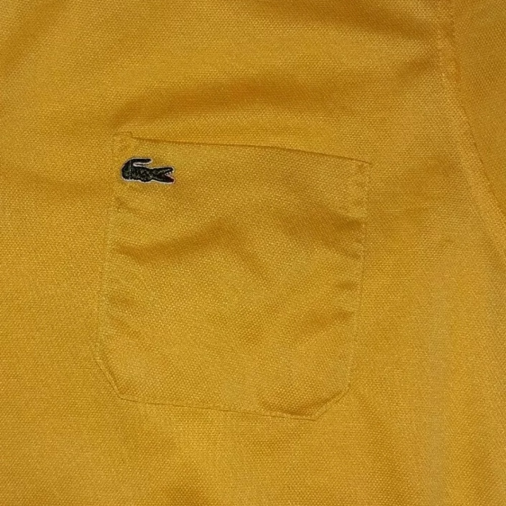 Lacoste Mens Short Sleeve Collard Logo Golf Polo S